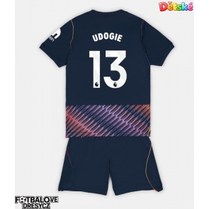 Tottenham Hotspur Destiny Udogie #13 Dětské Venkovní dres komplet 2026-27 Krátký Rukáv (+ trenýrky)